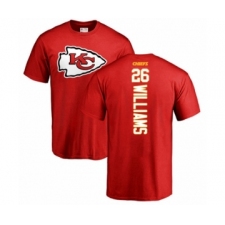 NFL Nike Kansas City Chiefs #26 Damien Williams Red Backer T-Shirt
