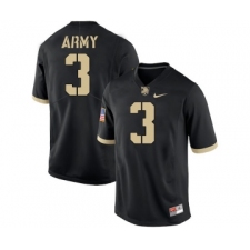 Army Black Knights 3 Jordan Asberry Black College Football Jersey