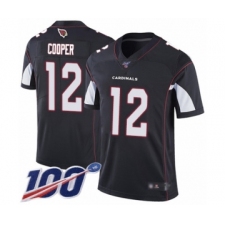 Men's Arizona Cardinals #12 Pharoh Cooper Black Alternate Vapor Untouchable Limited Player 100th Season Football Jersey