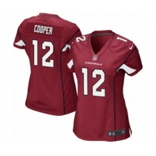 Women's Nike Arizona Cardinals #12 Pharoh Cooper Game Red Team Color NFL Jersey