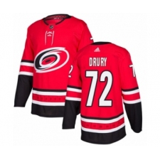 Youth Adidas Carolina Hurricanes #72 Jack Drury Premier Red Home NHL Jersey