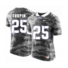 TCU Horned Frogs 25 KaVontae Turpin Gray College Football Jersey