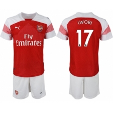 2018-19 Arsenal 17 IWOBI Home Soccer Jersey