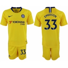 2018-19 Chelsea 33 EMERSON Away Soccer Jersey