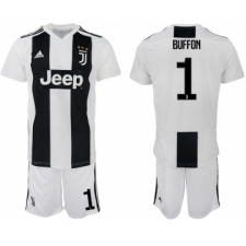 2018-19 Juventus 1 BUFFON Home Soccer Jersey