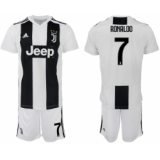 2018-19 Juventus 7 RONALDO Home Soccer Jersey