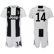 2018-19 Juventus FC 14 MATUIDI Home Soccer Jersey
