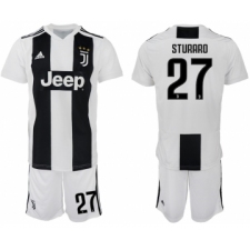 2018-19 Juventus FC 27 STURARO Home Soccer Jersey