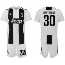 2018-19 Juventus FC 30 BENTANCUR Home Soccer Jersey