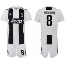 2018-19 Juventus FC 8 MARCHISIO Home Soccer Jersey