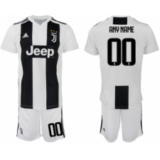 2018-19 Juventus FC Customized Home Soccer Jersey