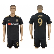2018-19 Los Angeles FC 9 ROSSI Home Soccer Jersey