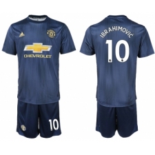 2018-19 Manchester United 10 IBRAHIMOVIC Third Away Soccer Jersey