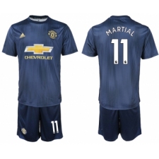 2018-19 Manchester United 11 MARTIAL Third Away Soccer Jersey