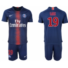 2018-19 Paris Saint-Germain 19 LASS Home Soccer Jersey