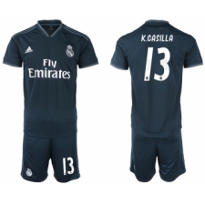 2018-19 Real Madrid 13 K.CASILLA Away Soccer Jersey