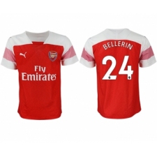 2018-19 Arsenal 24 BELLERIN Home Thailand Soccer Jersey