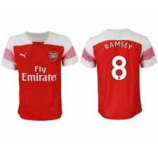 2018-19 Arsenal 8 RAMSEY Home Thailand Soccer Jersey