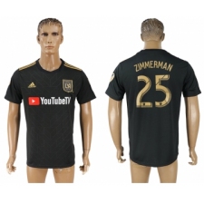 2018-19 Los Angeles FC 25 ZIMMERMAN Home Thailand Soccer Jersey