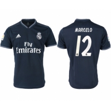 2018-19 Real Madrid 12 MARCELO Away Thailand Soccer Jersey