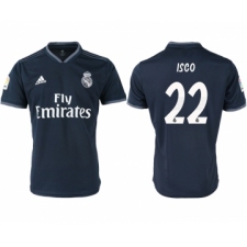 2018-19 Real Madrid 22 ISCO Away Thailand Soccer Jersey