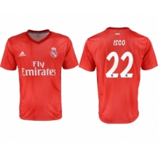 2018-19 Real Madrid 22 ISCO Third Away Thailand Soccer Jersey