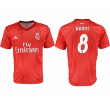 2018-19 Real Madrid 8 KROOS Third Away Thailand Soccer Jersey
