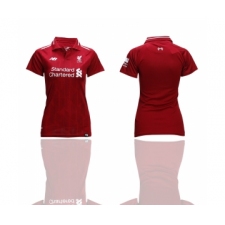 2018-19 Liverpool Home Women Soccer Jersey