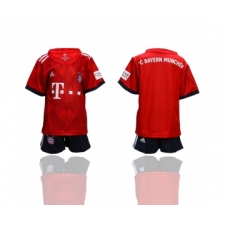 2018-19 Bayern Munich home Youth Soccer Jersey