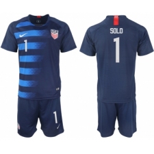 2018-19 USA 1 SOLO Away Soccer Jersey