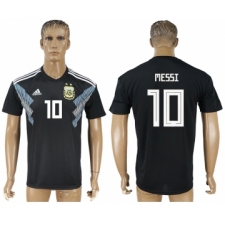 Argentina 10 MESSI Away 2018 FIFA World Cup Thailand Soccer Jersey
