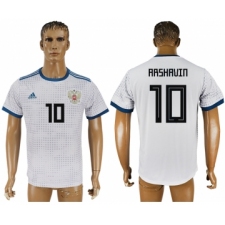 Russia 10 ARSHAVIN Away 2018 FIFA World Cup Thailand Soccer Jersey