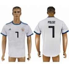Russia 7 POLOZ Away 2018 FIFA World Cup Thailand Soccer Jersey