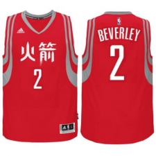 adidas Houston Rockets #2 Patrick Beverley Red Chinese New Year Swingman Jersey