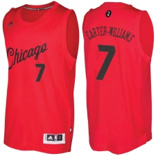Men's Chicago Bulls #7 Michael Carter-Williams 2016-2017 Christmas Day Red NBA Swingman Jersey