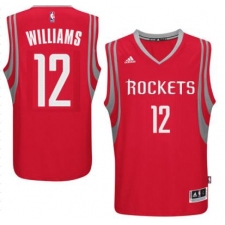 Men's Houston Rockets #12 Lou Williams adidas Red Swingman climacool Jersey