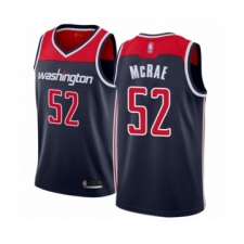 Men's Washington Wizards #52 Jordan McRae Authentic Navy Blue Basketball Jersey Statement Edition