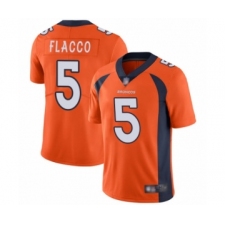 Youth Denver Broncos #5 Joe Flacco Navy Blue Alternate Vapor Untouchable Limited Player Football Jersey
