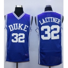 Blue Devils #32 Christian Laettner Royal Blue Basketball Stitched NCAA Jersey