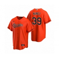 Men's Baltimore Orioles #39 Renato Nunez Nike Orange 2020 Replica Alternate Jersey