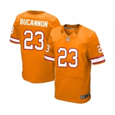 Men's Tampa Bay Buccaneers #23 Deone Bucannon Elite Orange Glaze Alternate Football Jersey