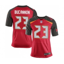 Men's Tampa Bay Buccaneers #23 Deone Bucannon Elite Red Team Color Football Jersey