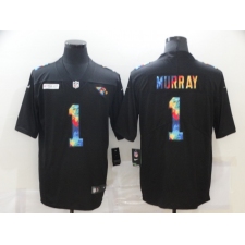 Men's Arizona Cardinals #1 Kyler Murray Rainbow Version Nike Limited Jersey