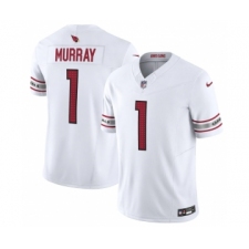 Men's Arizona Cardinals #1 Kyler Murray White Vapor Untouchable F.U.S.E. Limited Stitched Football Jersey