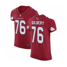 Men's Arizona Cardinals #76 Marcus Gilbert Red Team Color Vapor Untouchable Elite Player Football Jersey