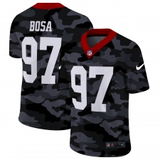 Men's San Francisco 49ers #97 Nick Bosa Camo 2020 Nike Limited Jersey