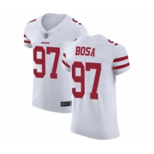 Men's San Francisco 49ers #97 Nick Bosa White Vapor Untouchable Elite Player Football Jersey