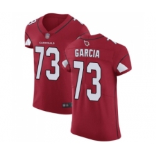 Men's Arizona Cardinals #73 Max Garcia Red Team Color Vapor Untouchable Elite Player Football Jersey
