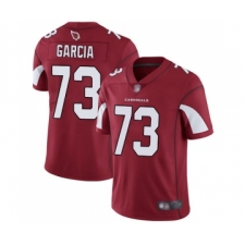 Men's Arizona Cardinals #73 Max Garcia Red Team Color Vapor Untouchable Limited Player Football Jersey