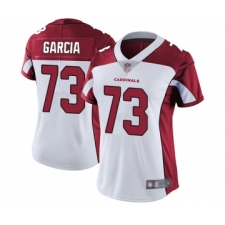Women's Arizona Cardinals #73 Max Garcia White Vapor Untouchable Limited Player Football Jersey